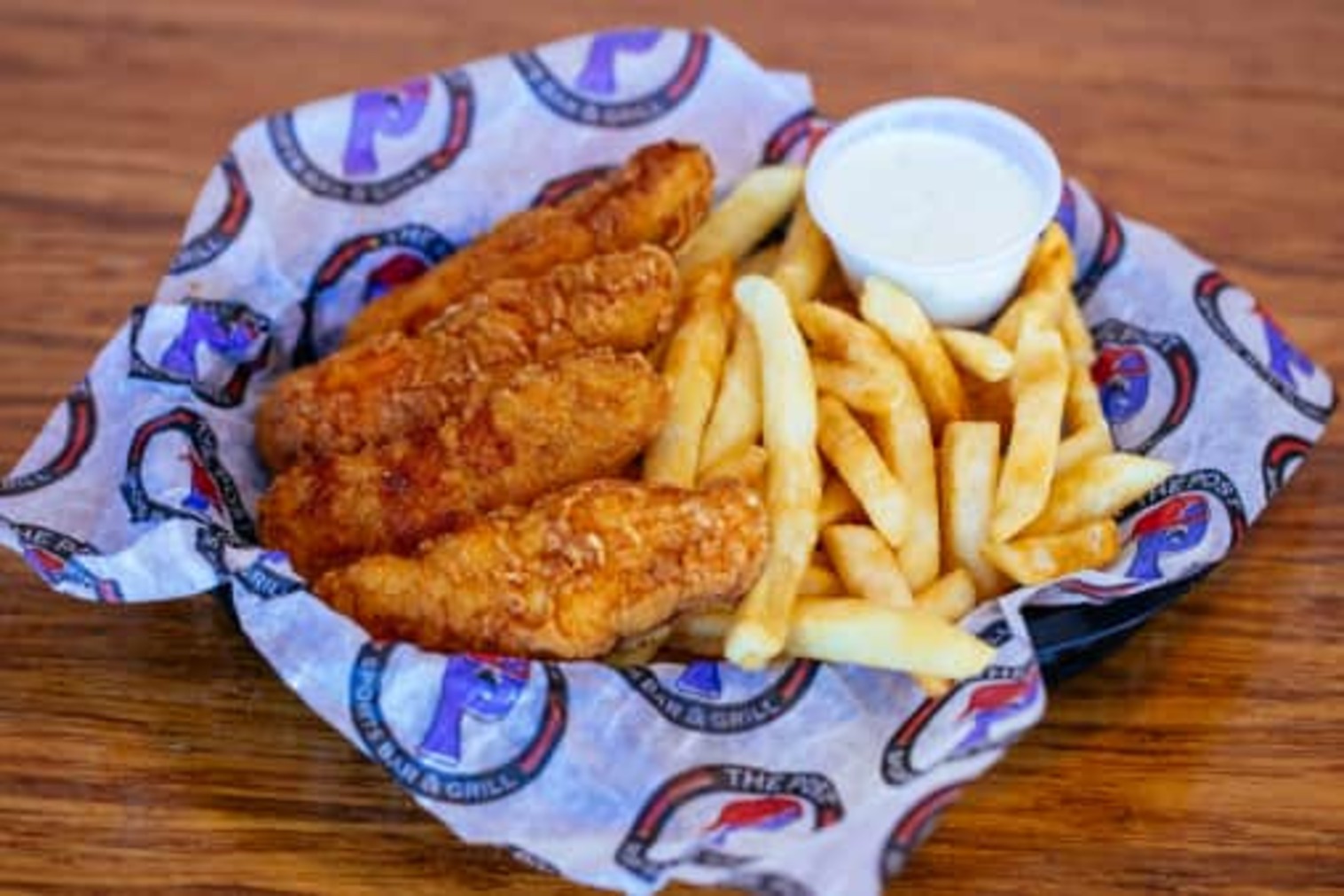 Order Chicken Fingers food online from The Post Sports Bar & Grill store, Creve Coeur on bringmethat.com