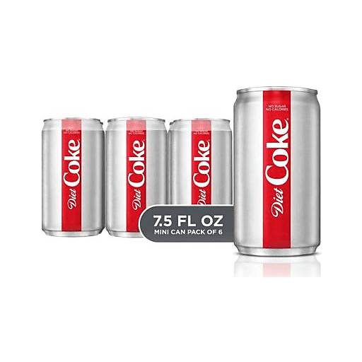 Order Coke Diet (6PK 7.5OZ) 117443 food online from BevMo! store, Milpitas on bringmethat.com