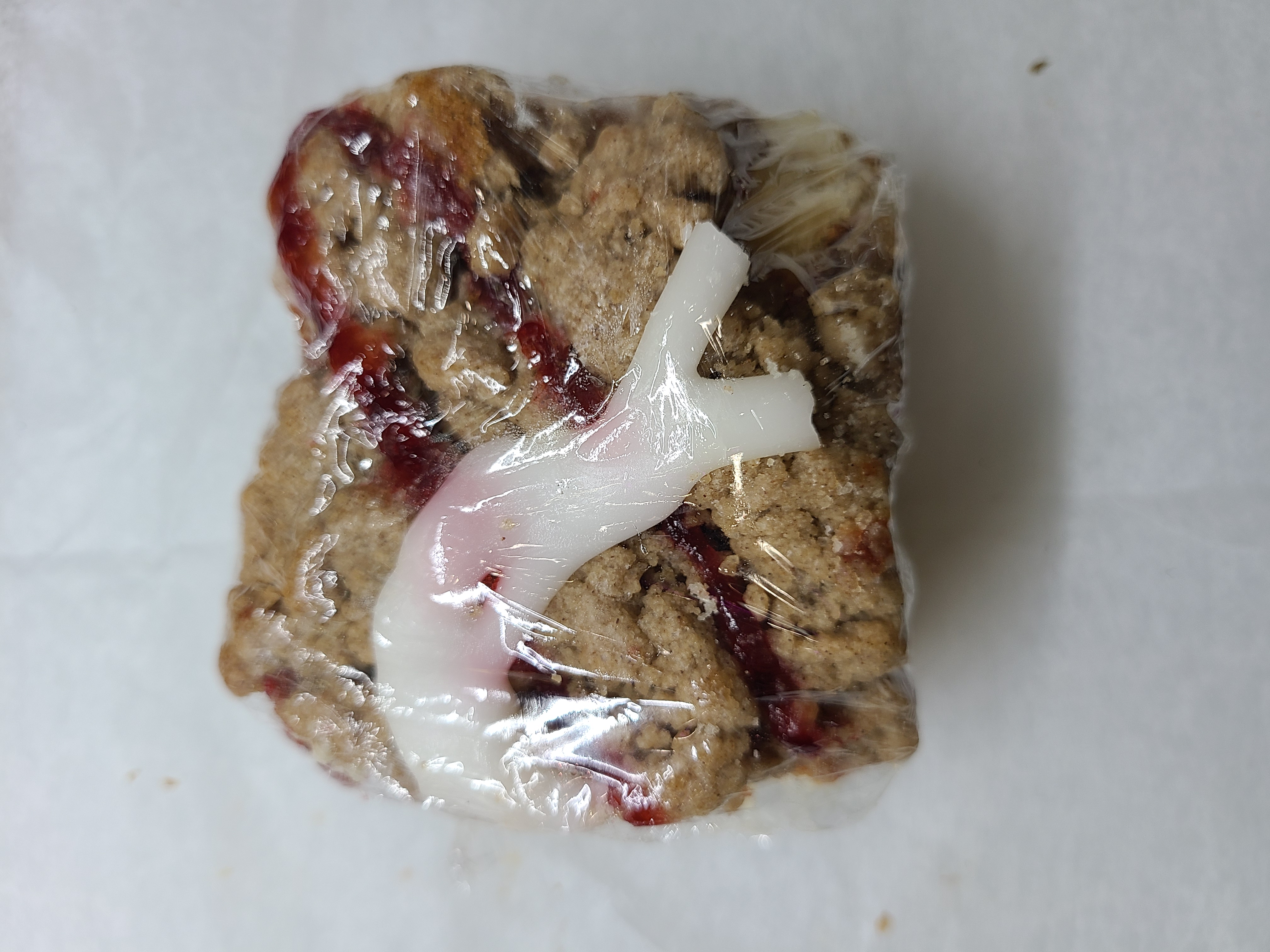 Order Raspberry crumb cake  food online from Forest Hills Bagels store, Forest Hills on bringmethat.com