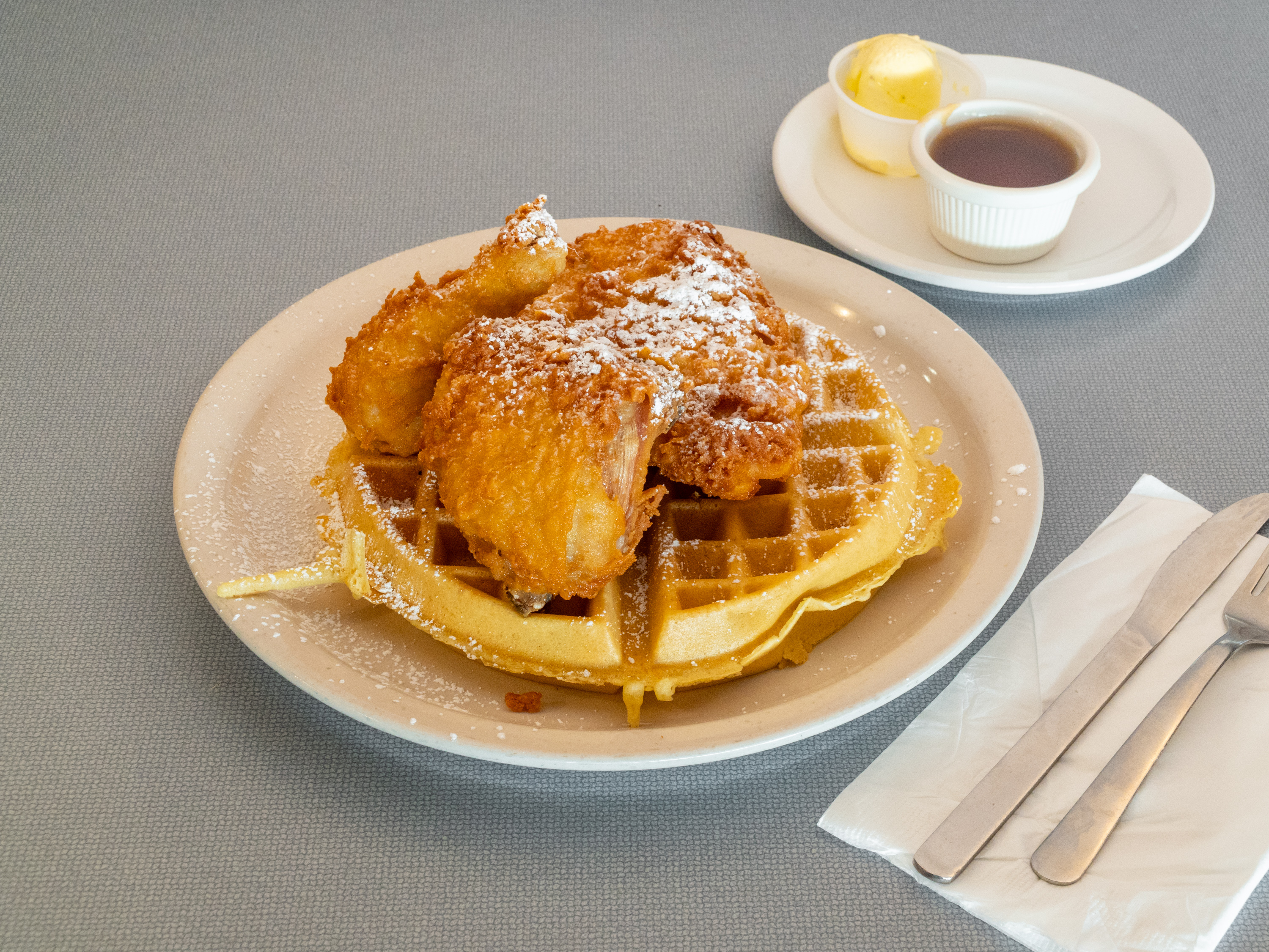 Order Fried Chicken and Waffle food online from Waffle Shop store, Jackson on bringmethat.com