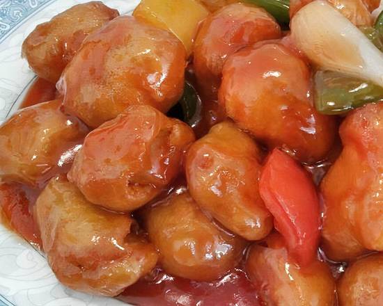 Order Sweet and Sour Chicken food online from Bin Hai store, Northbrook on bringmethat.com