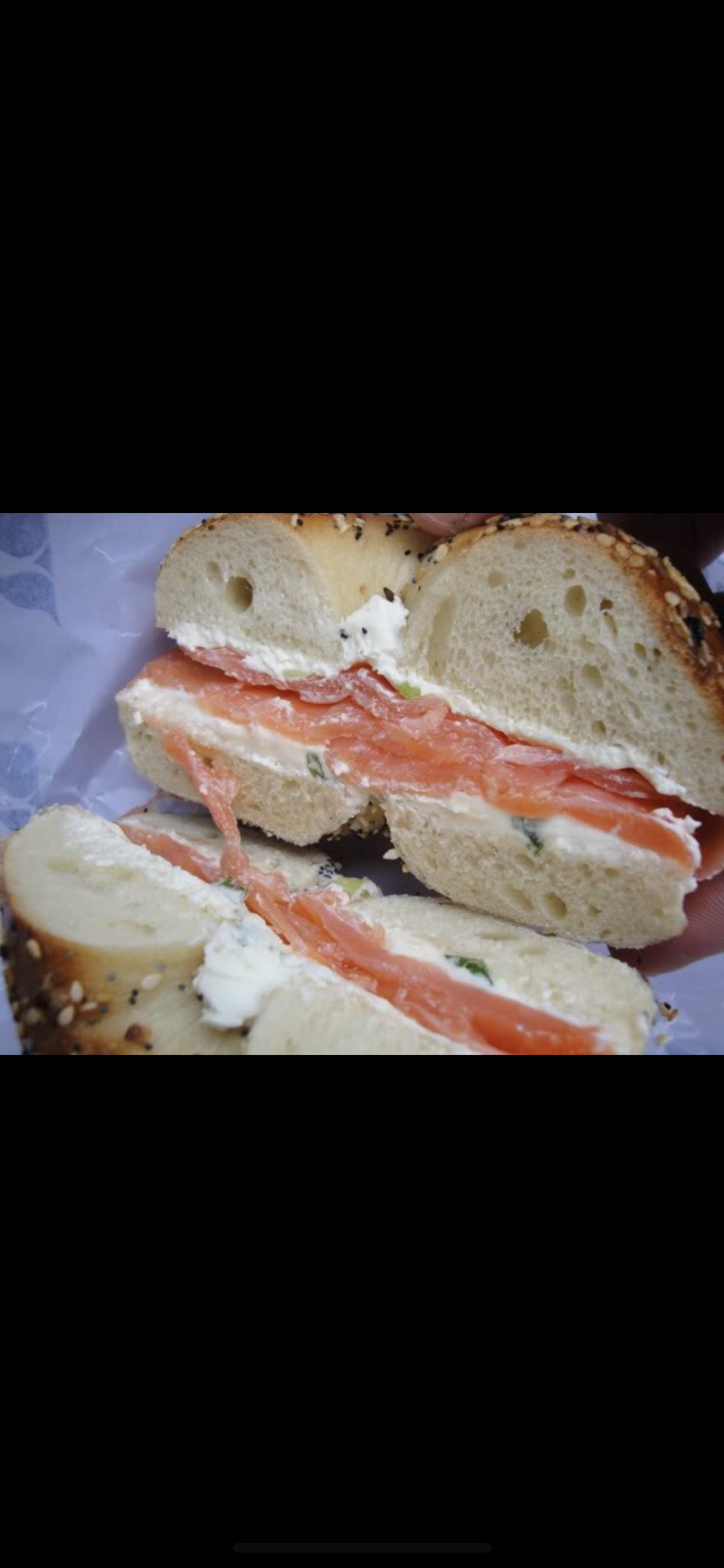 Order Bagel with Lox & Cream Cheese food online from Six Corners Café store, North Bergen on bringmethat.com