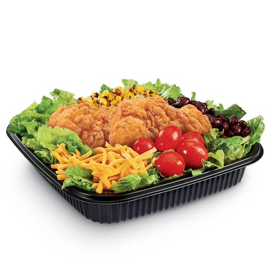 Order Southwest Chicken Salad (Crispy) food online from Jack in the Box store, Greenville on bringmethat.com