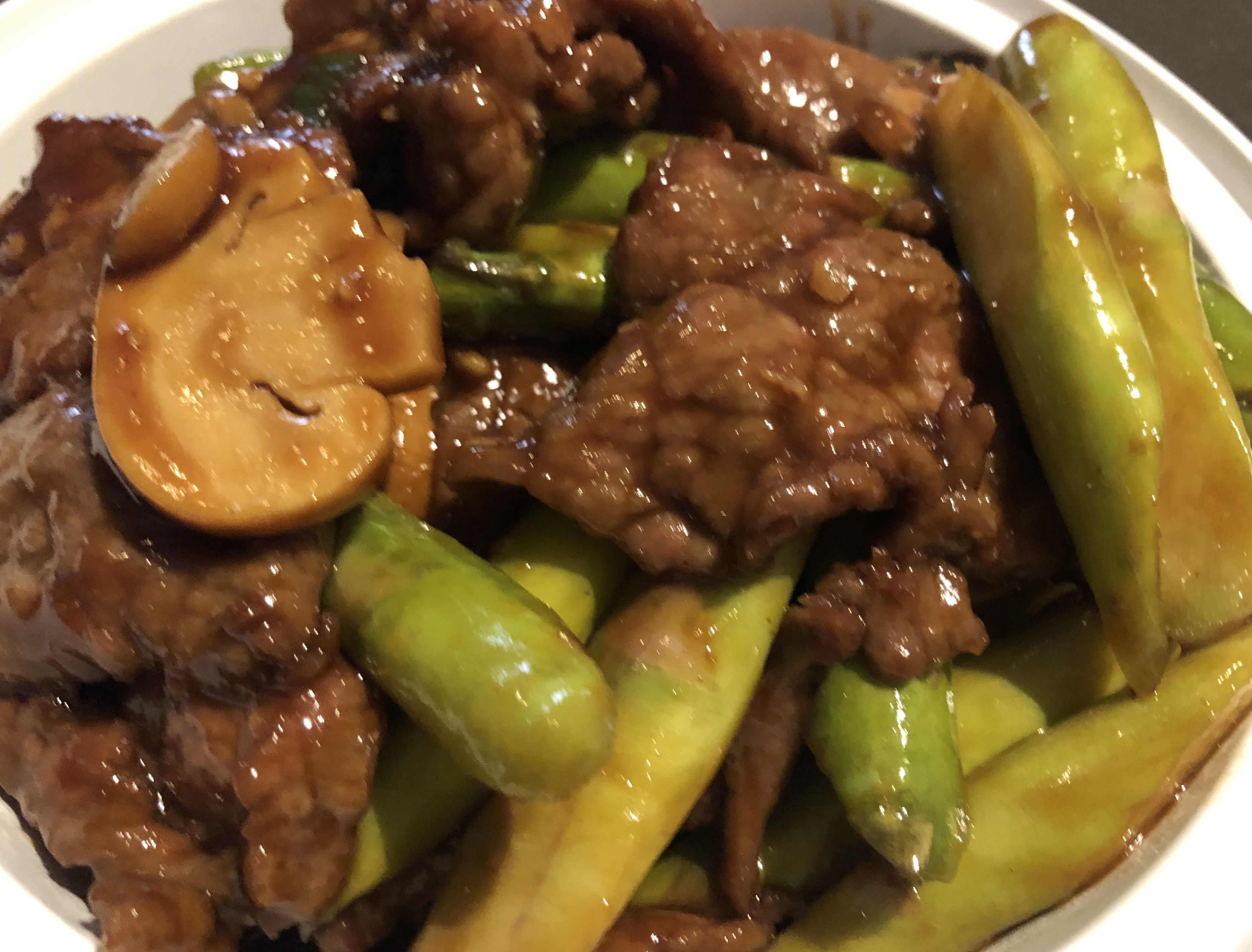 Order 95. Beef with Asparagus food online from Pig Heaven store, New York on bringmethat.com