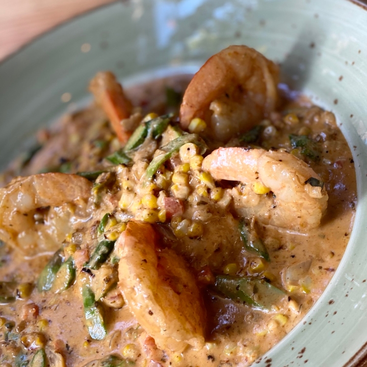 Order Shrimp & Grits food online from Busboys and Poets store, Washington on bringmethat.com