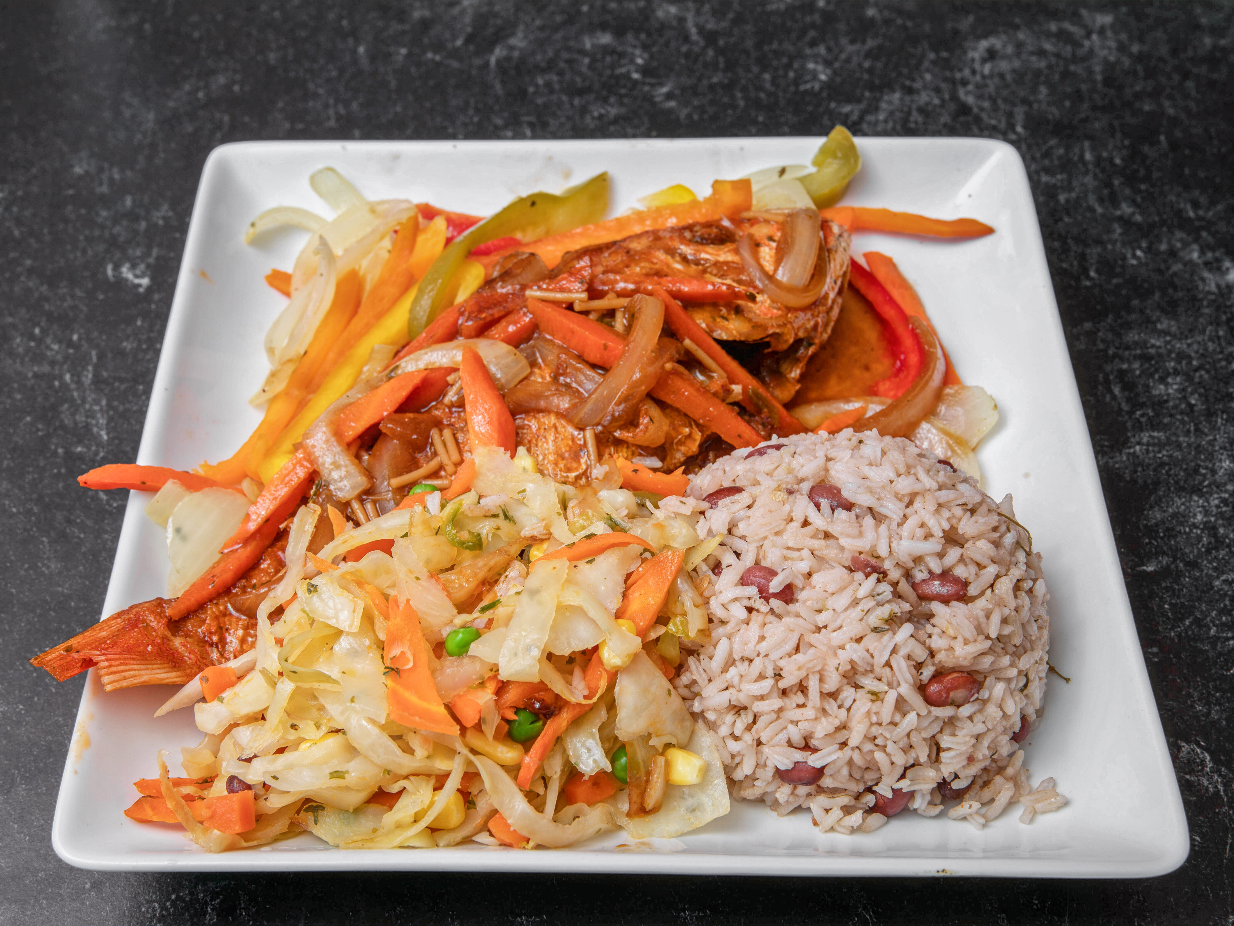 Order Brown Stewed Snapper food online from JD's Yard Style Restaurant store, Jamaica on bringmethat.com