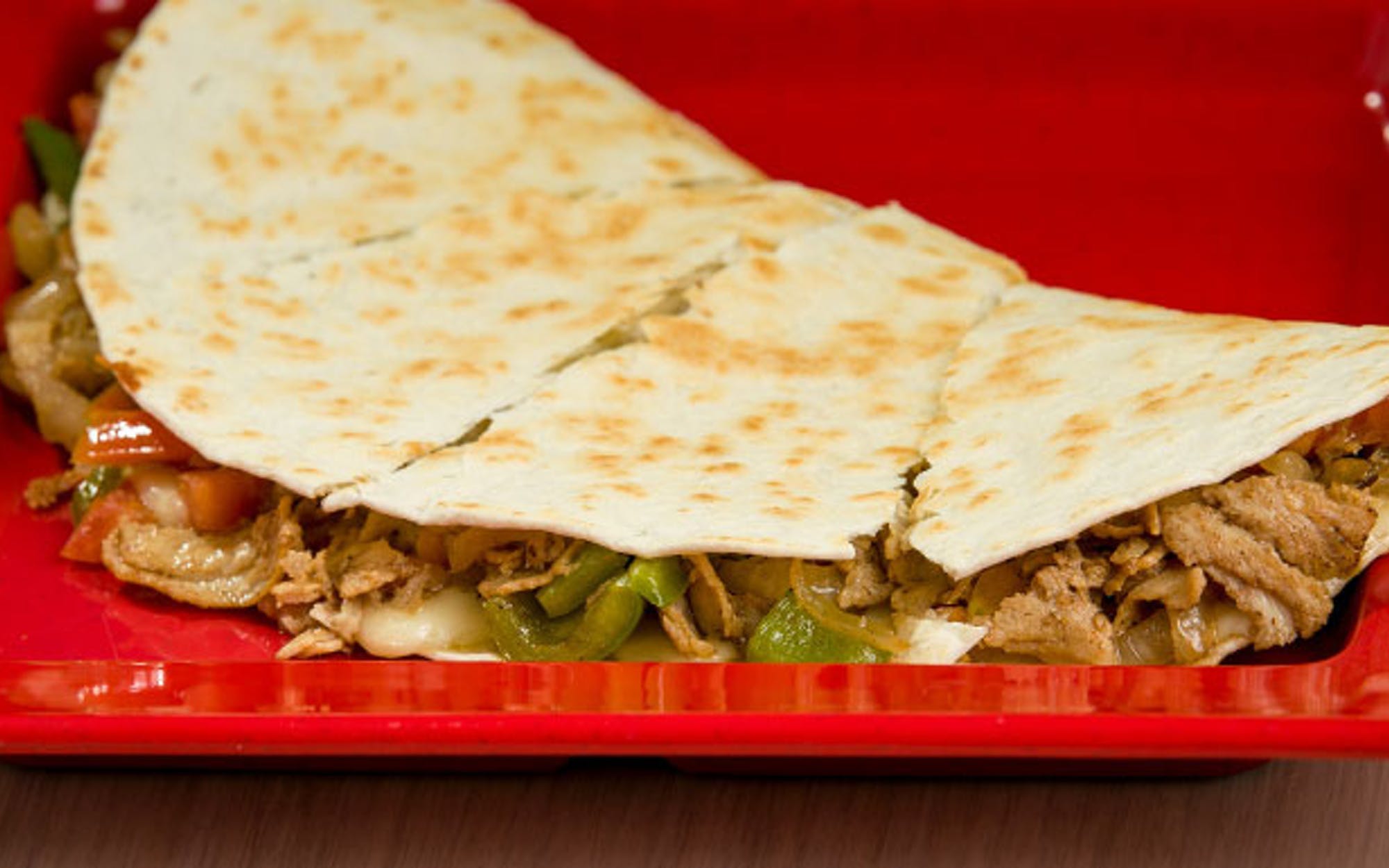 Order Chicken Quesadilla - Quesadilla food online from Double Decker Pizza store, Ridley Park on bringmethat.com