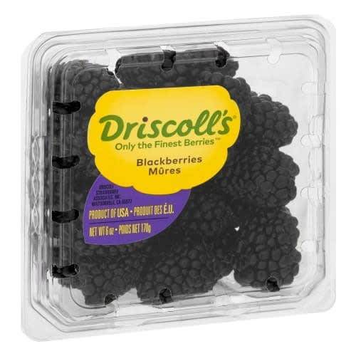 Order Driscoll's · Blackberries (6 oz) food online from Vons store, Yucca Valley on bringmethat.com