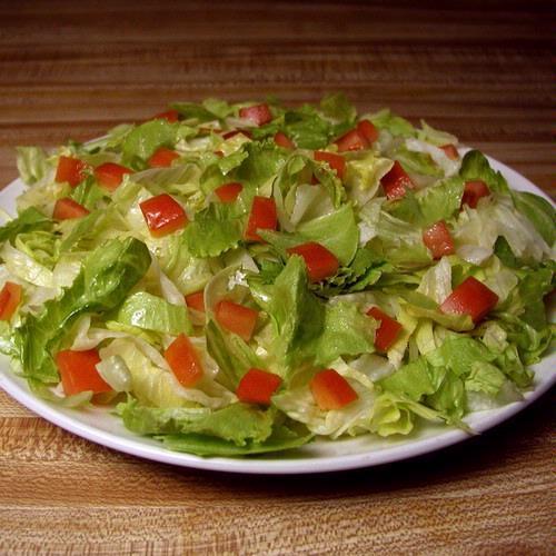 Order Dinner Salad (Half) food online from Mrjims.Pizza store, Azle on bringmethat.com