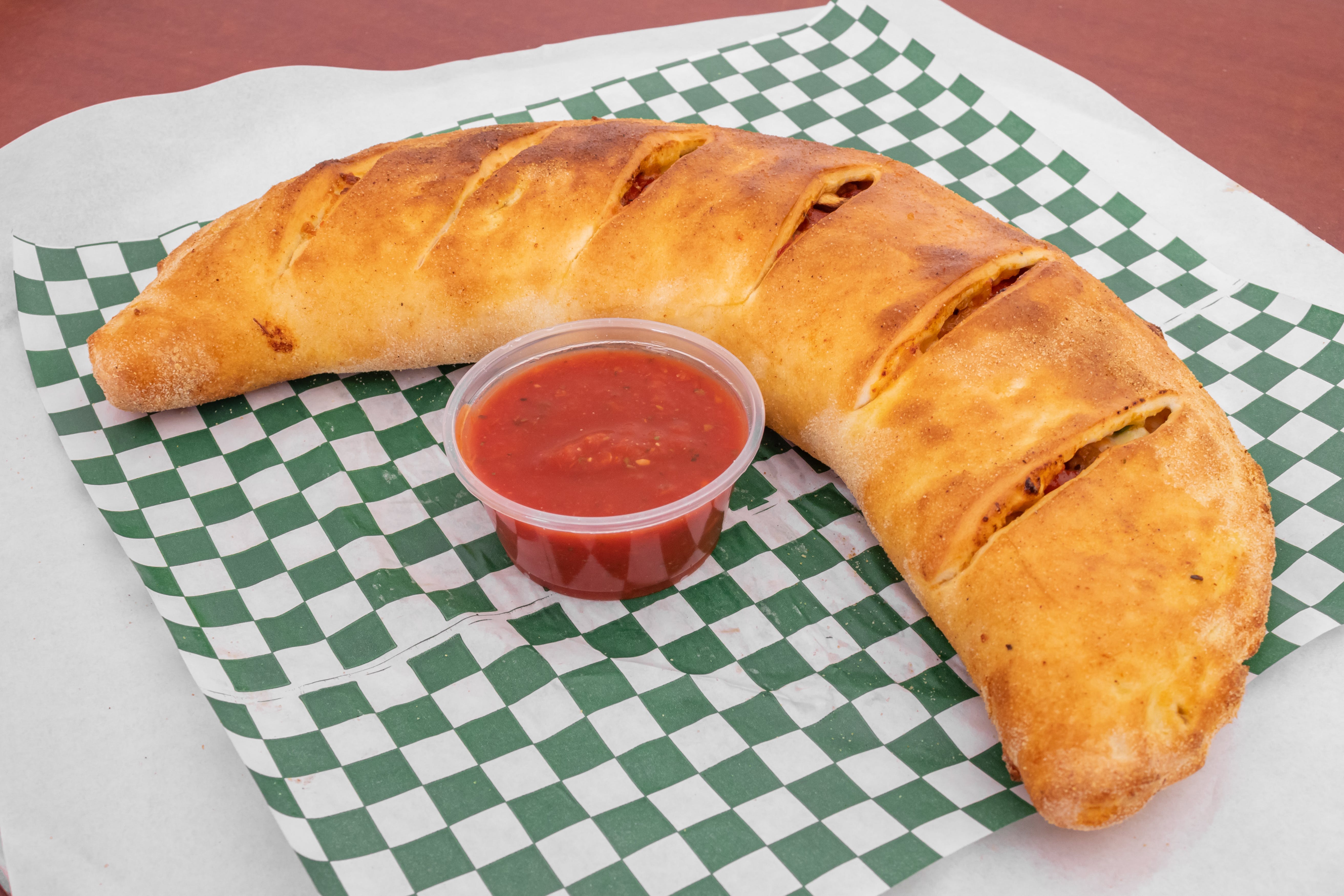 Order Cheese Calzone - Small 12'' food online from Tarboosh store, San Francisco on bringmethat.com