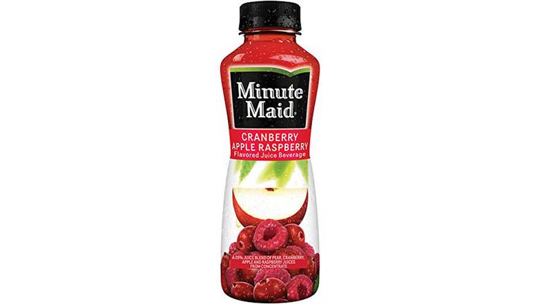 Order Minute Maid Cranberry Apple Raspberry food online from Red Roof Market store, Lafollette on bringmethat.com