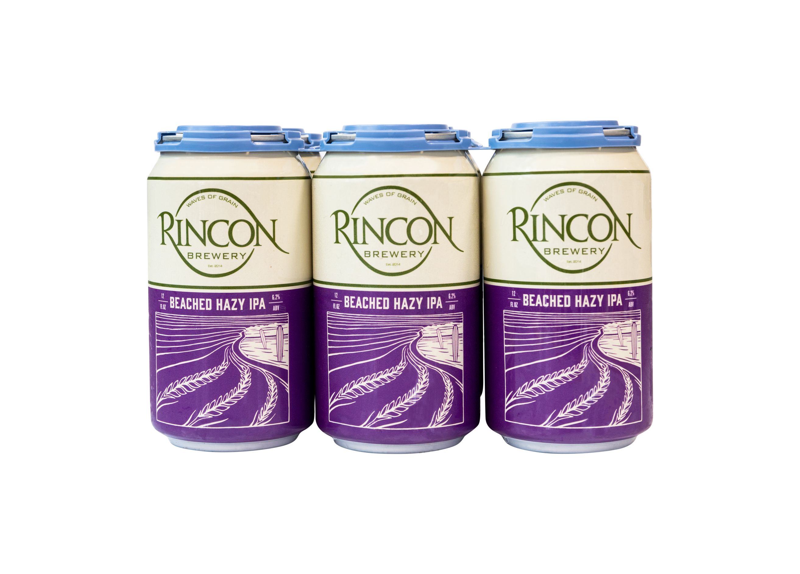 Order Beached Hazy IPA 6-Pack food online from Rincon Brewery store, Ventura on bringmethat.com