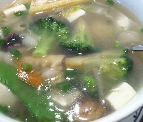 Order Vegetables Bean Curd Soup food online from New China Restaurant store, Bronx on bringmethat.com