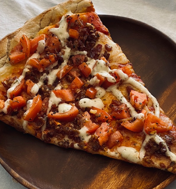 Order Bacon, Tomato & Ranch Slice food online from Bergenline Pizza store, Union City on bringmethat.com