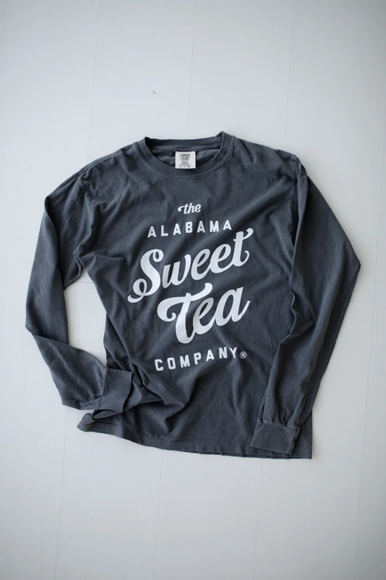 Order Long Sleeve Gray food online from Alabama Sweet Tea Co Llc store, Montgomery on bringmethat.com
