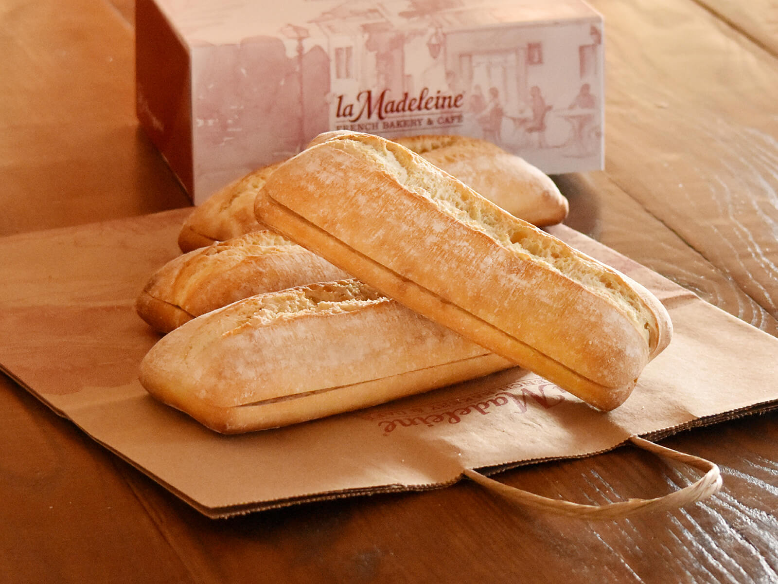 Order Baguettine Sandwich Rolls food online from La Madeleine French Bakery & Cafe store, Dallas on bringmethat.com