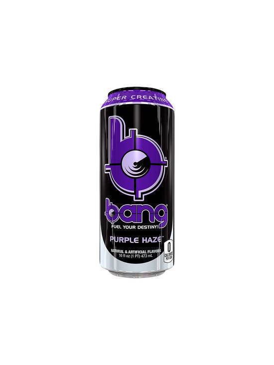 Order Bang Purple Haze 16 OZ can food online from Chevron Extramile store, Gilroy on bringmethat.com