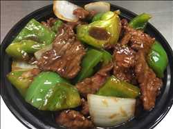 Order Pepper Steak food online from Wok One store, Meadows Place on bringmethat.com