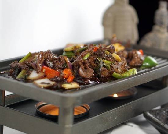 Order Black Pepper Beef food online from Inchin Bamboo Garden store, Herndon on bringmethat.com