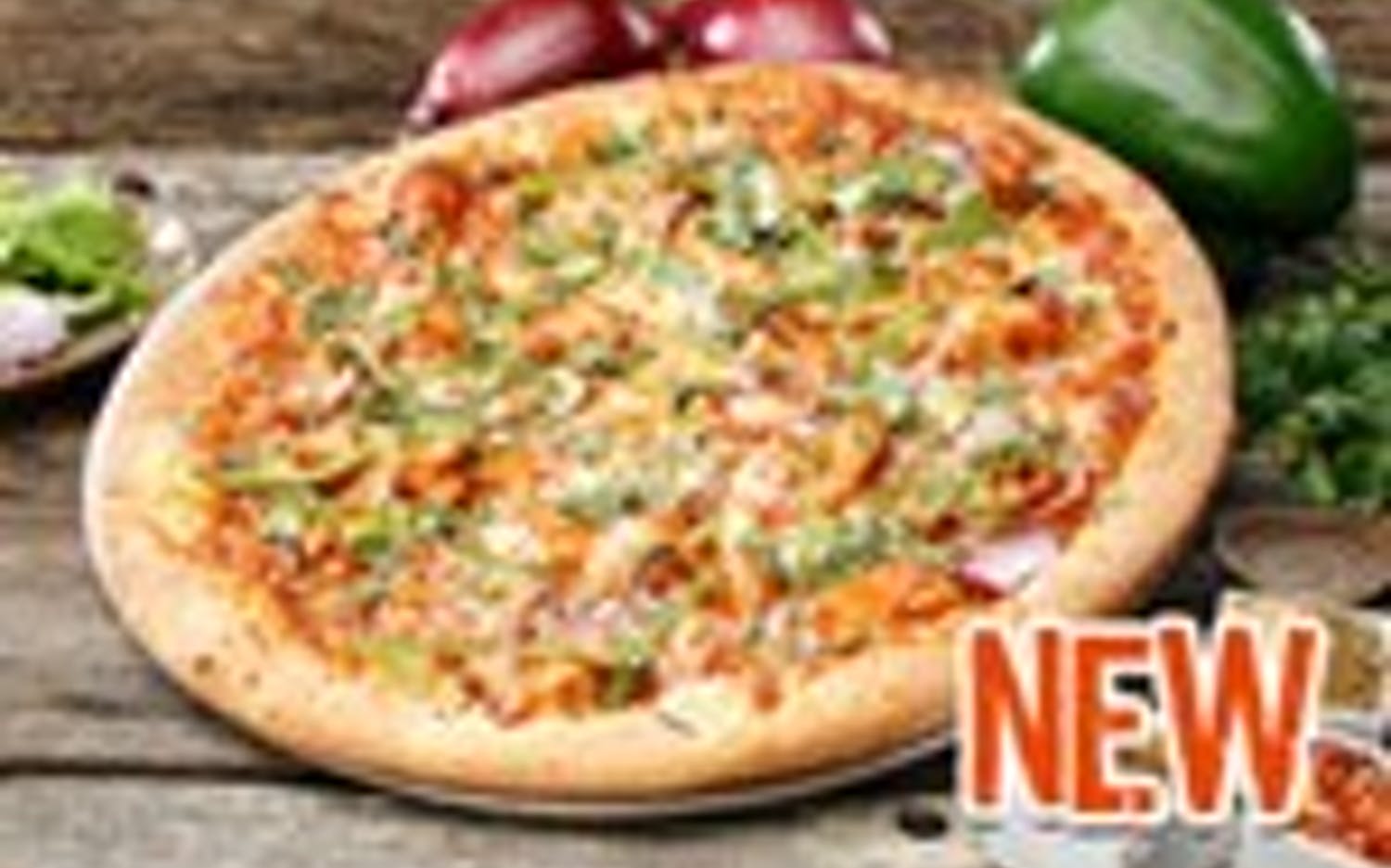 Order The Spice Route Pizza food online from Extreme Pizza store, Alamo on bringmethat.com
