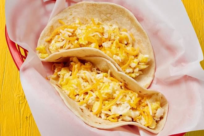 Order Egg & Cheese Taco food online from Fuzzy's Taco Shop store, Fort Collins on bringmethat.com