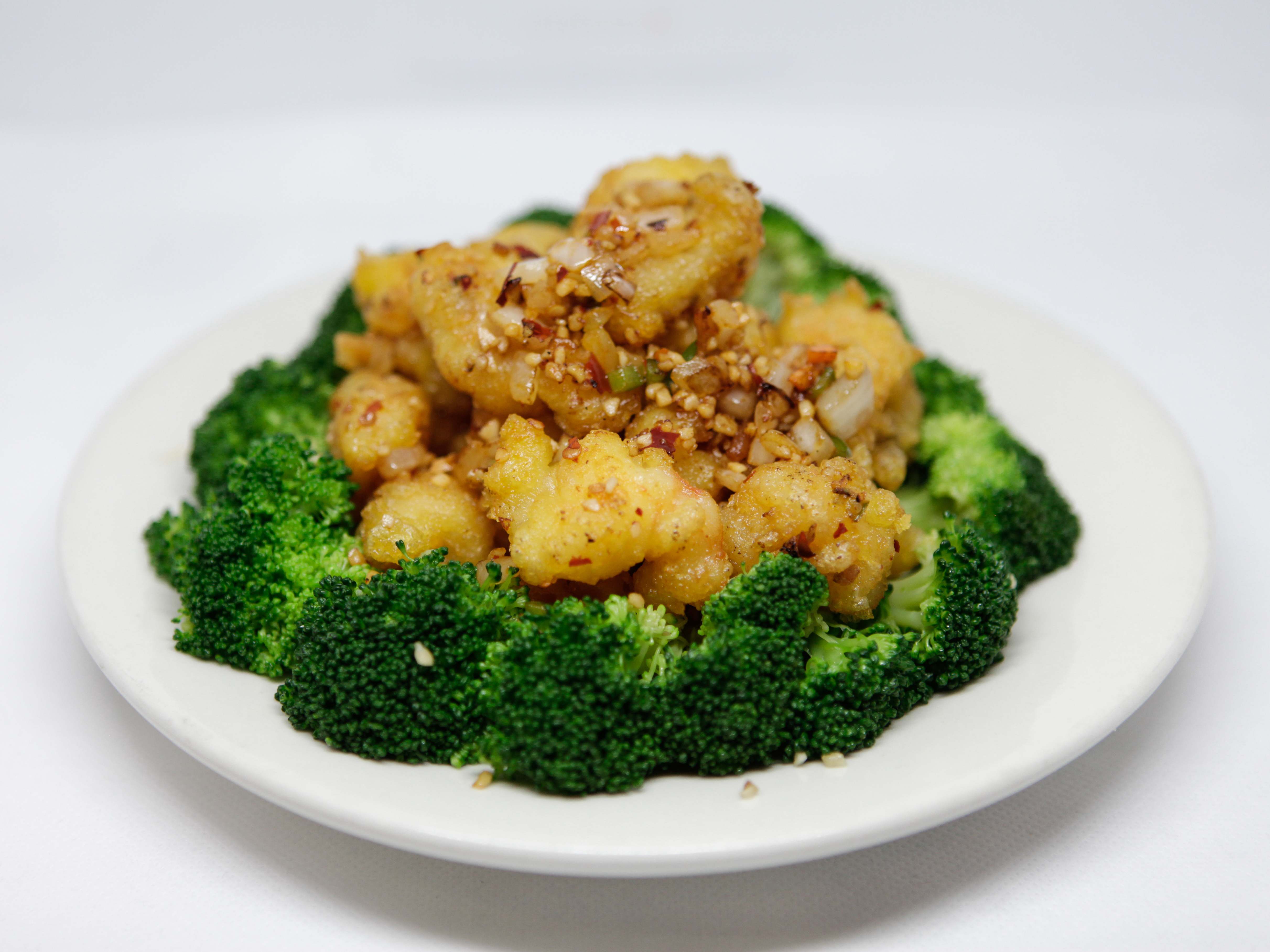 Order AC5. Sauteed Spicy Shrimp food online from Oceania Inn store, Rochester on bringmethat.com
