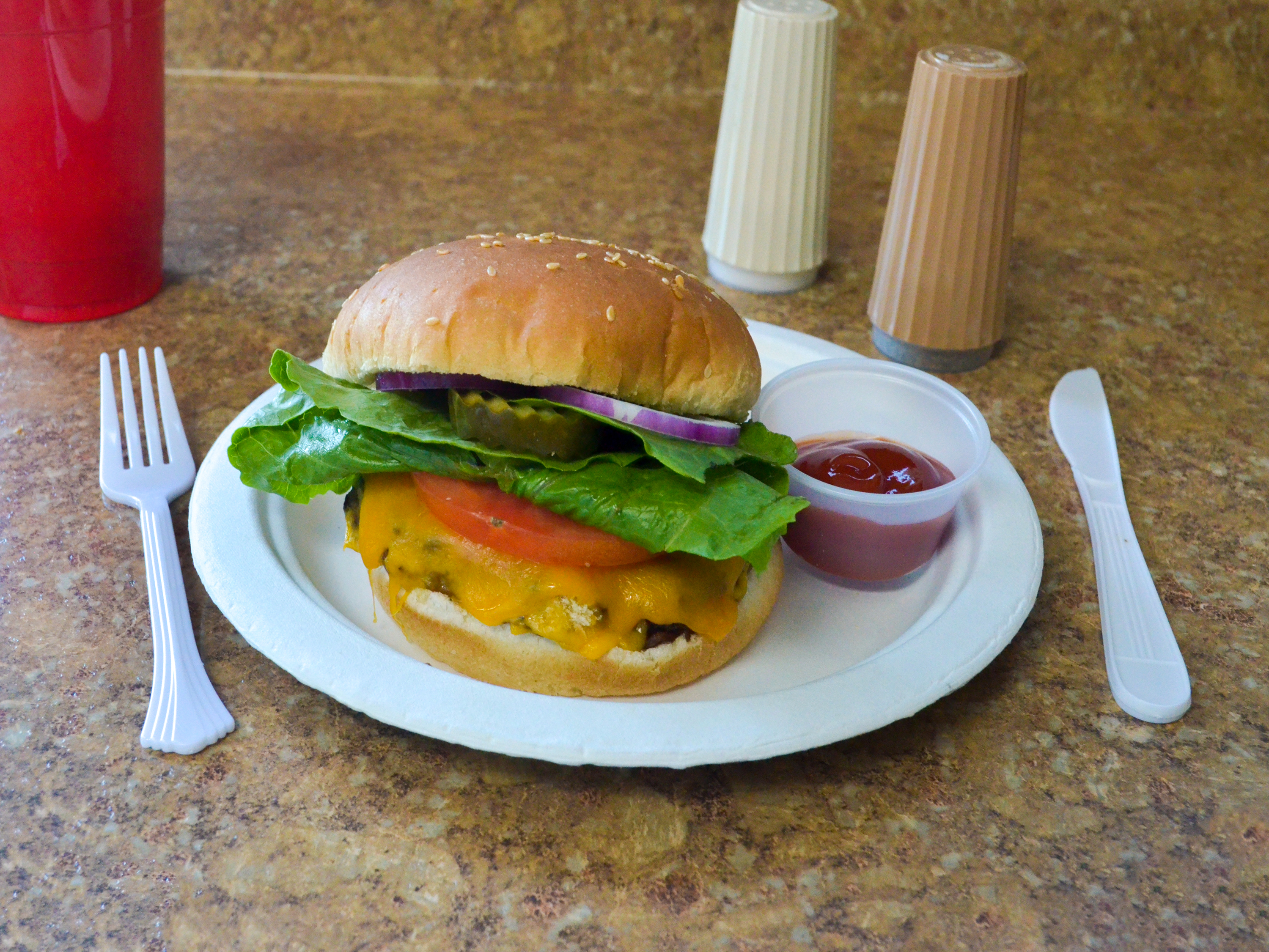 Order Cheeseburger food online from Carol Market And Deli store, Newcastle on bringmethat.com