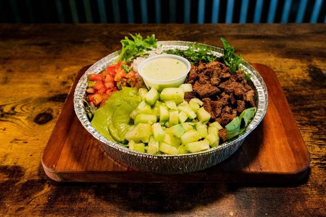 Order Salad Bowl food online from Jurassic Street Tacos store, Pleasant Grove on bringmethat.com
