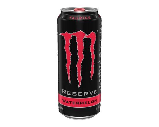 Order Monster Reserve Watermelon 16oz food online from Chevron Extramile store, Palmdale on bringmethat.com