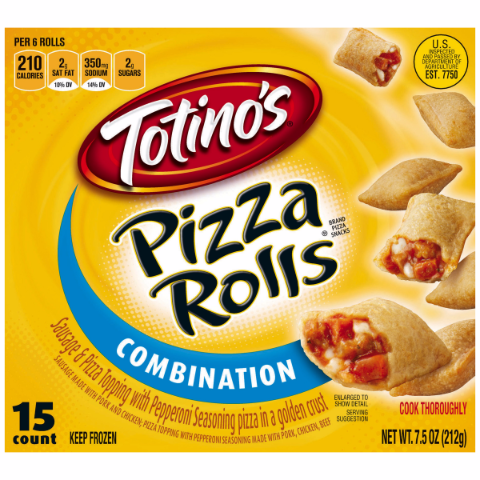 Order Totino's Pizza Rolls Combination 15 Count 7.5oz food online from 7-Eleven store, Saginaw on bringmethat.com