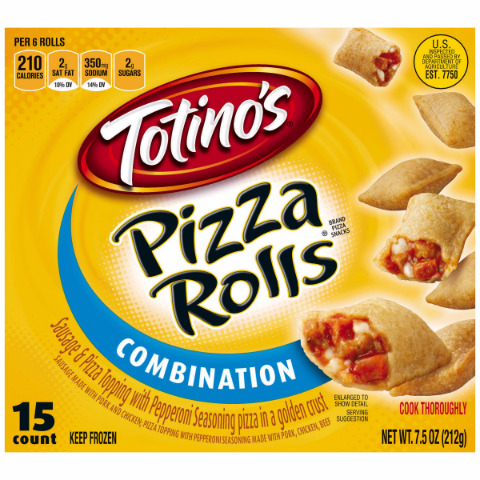 Order Totino's Pizza Rolls Combination 15 Count 7.5oz food online from 7-Eleven store, Hutto on bringmethat.com