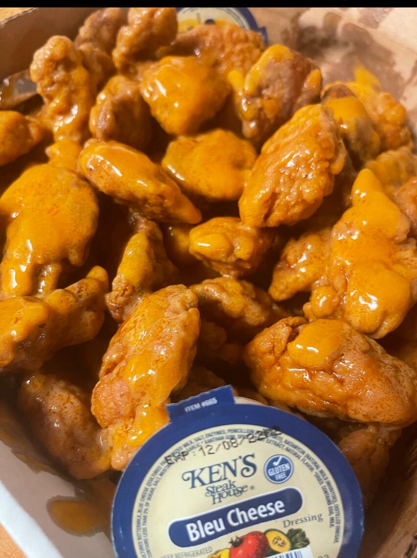 Order 12 Boneless Wings food online from The Pizza Cutters store, Syracuse on bringmethat.com