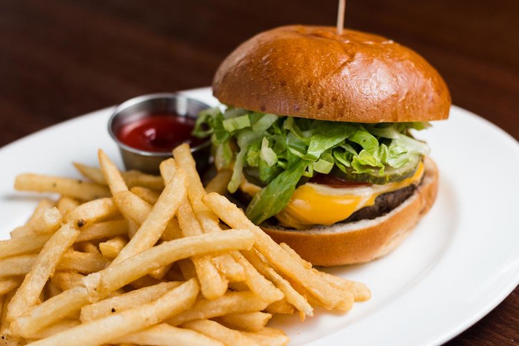 Order Char- Grilled Burger food online from Dorrian's Red Hand store, Jersey City on bringmethat.com