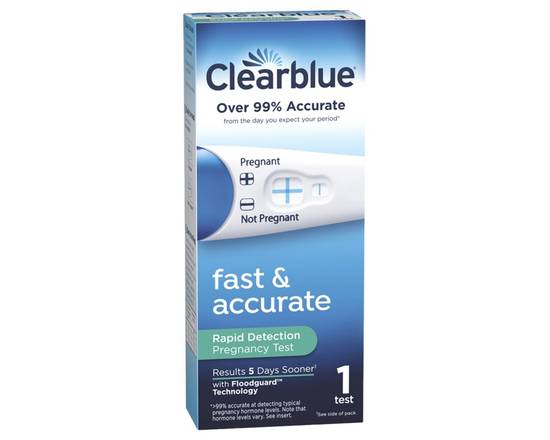Order Clear Blue Pregnancy Test food online from Rocket store, Colorado Springs on bringmethat.com