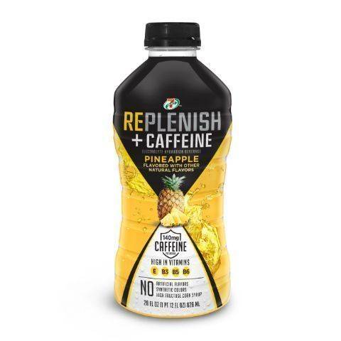 Order 7-Select Replenish + Caffeine Pineapple 28oz food online from Stripes store, Del Rio on bringmethat.com