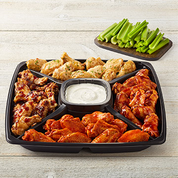 Order Traditional Wings Platter - Large food online from Tgi Fridays store, Madison on bringmethat.com