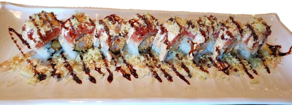 Order Crazy Night Roll food online from Crazy Tokyo Sushi store, Woodland Hills on bringmethat.com