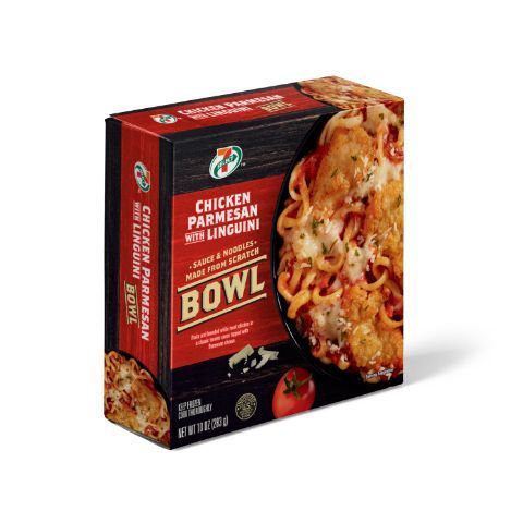 Order 7-Select Chicken Parmesan with Linguini 10oz food online from 7-Eleven store, West Hollywood on bringmethat.com