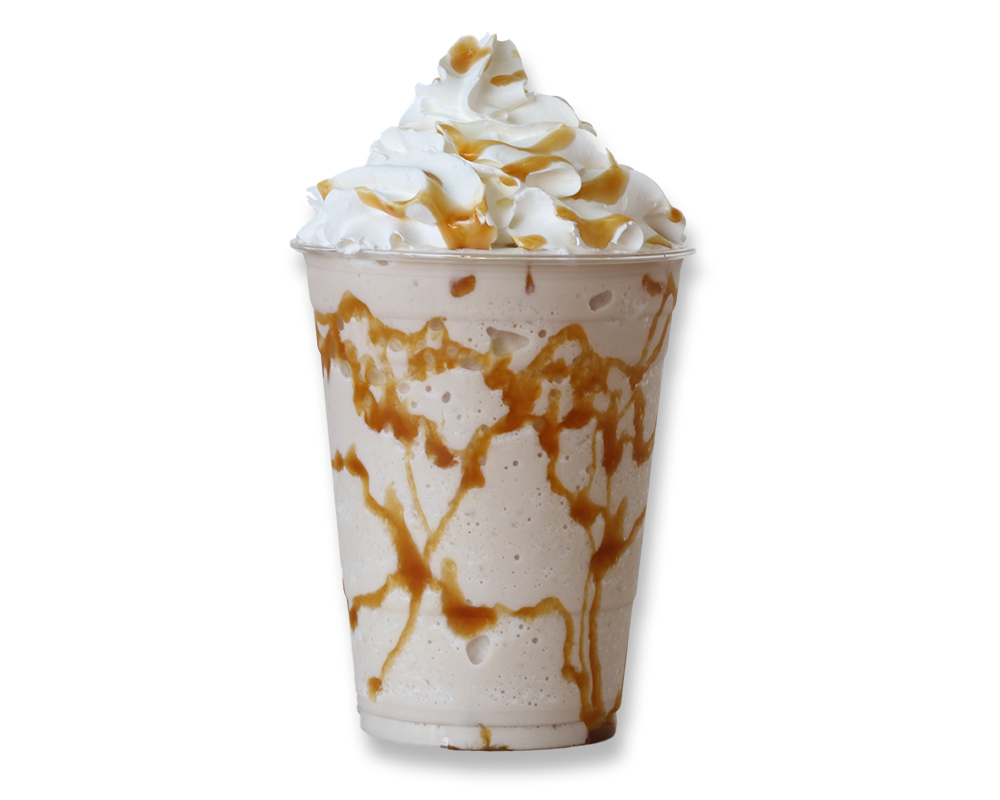 Order Caramel Frappe food online from Honey Donuts store, Crowley on bringmethat.com