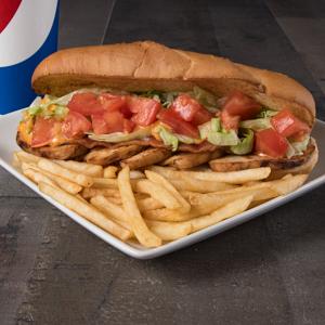 Order Chicken Bacon Sub food online from Lucky Duck Pizza store, Waterford Township on bringmethat.com