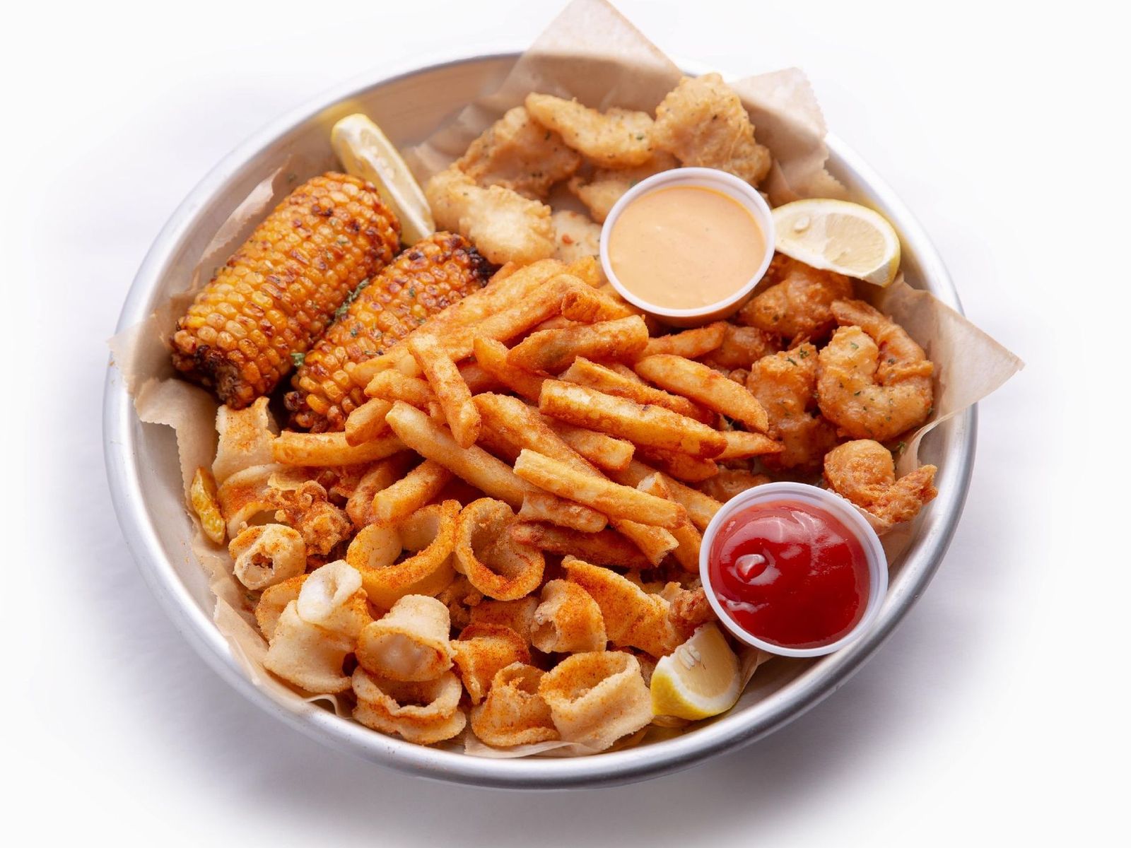 Order Fisherman's Platter food online from Shaking Crab store, Quincy on bringmethat.com