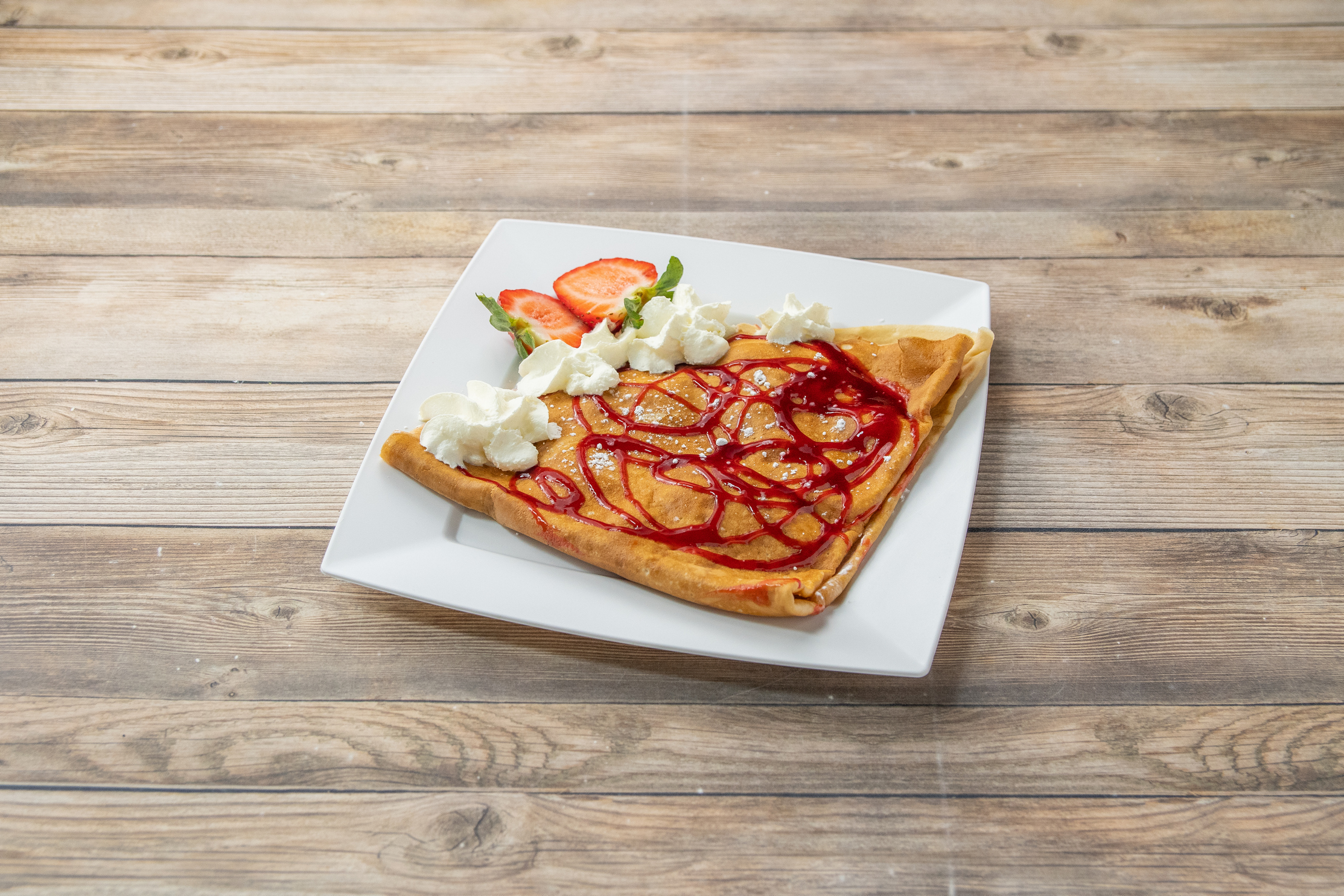 Order Simply Strawberry food online from Suzette Crepe Cafe store, Albany on bringmethat.com
