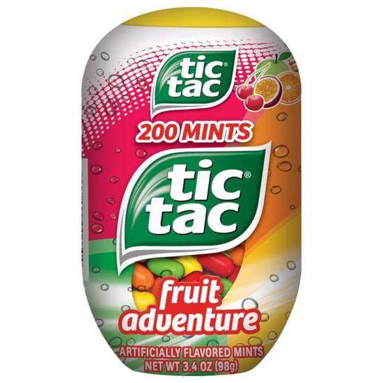Order Tic Tac Fruit Adventure (3.4 oz) food online from Rite Aid store, Yamhill County on bringmethat.com