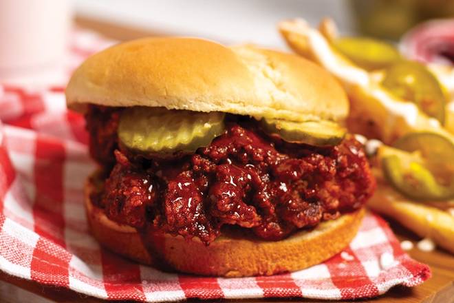 Order Nashville Hot Chicken Sandwich food online from Wayback Burgers store, Milford on bringmethat.com