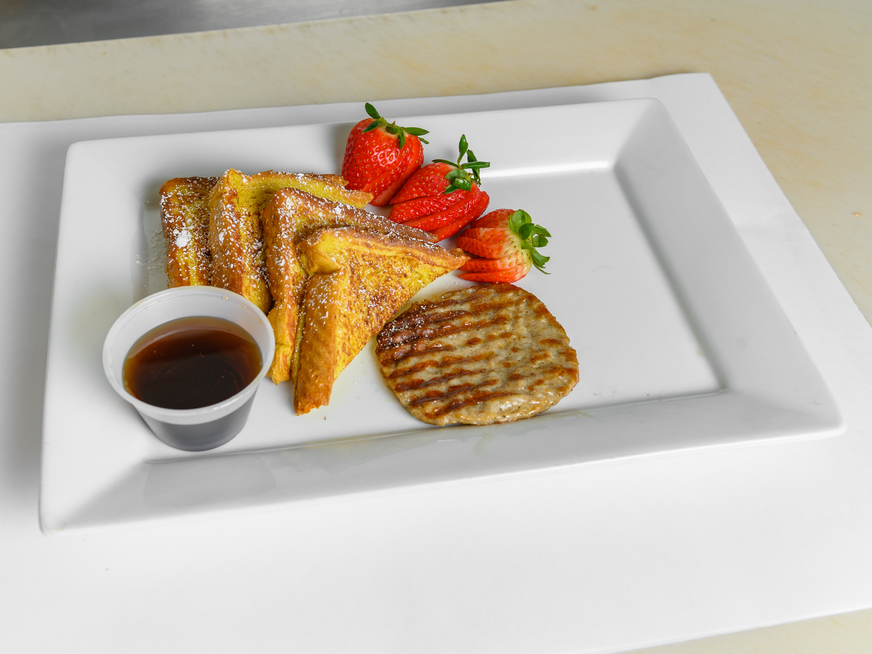 Order French Toast with Meat food online from West Bank Gourmet Deli store, New York on bringmethat.com