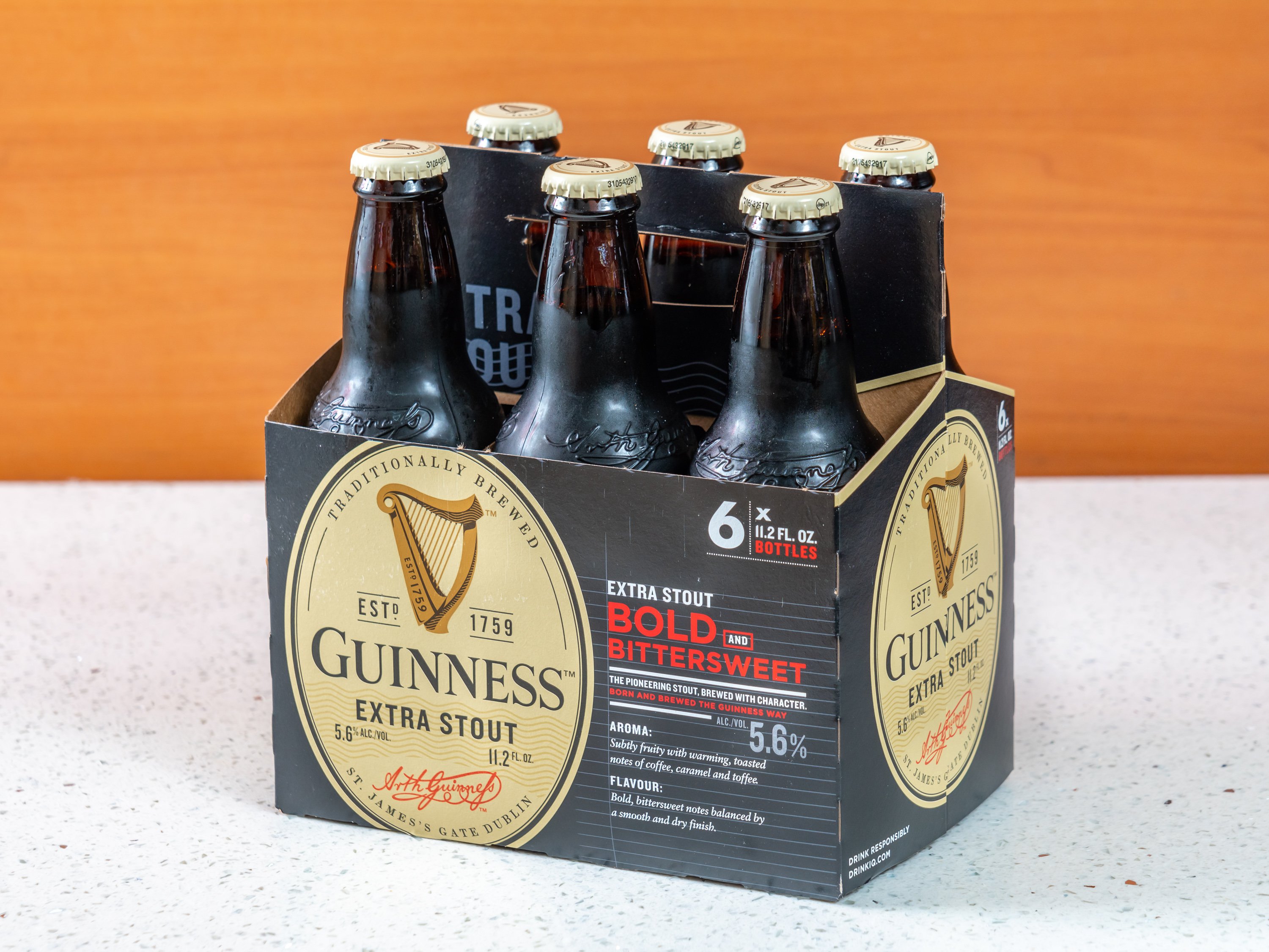 Order Guinness Extra stout food online from Vinn's Mini Mart store, Jamaica on bringmethat.com