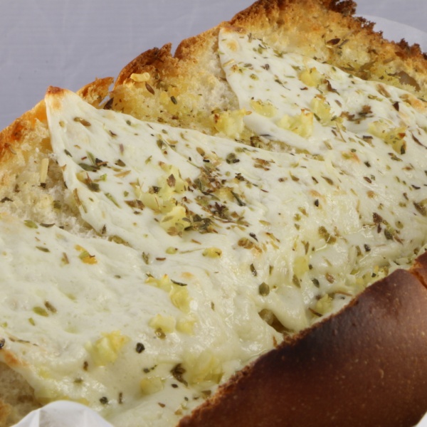 Order Garlic Bread with Cheese 8"  food online from Little Mazen Pizza store, Simsbury on bringmethat.com