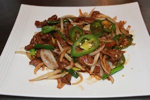 Order 31. Mongolian Beef food online from Jade China store, Murrieta on bringmethat.com