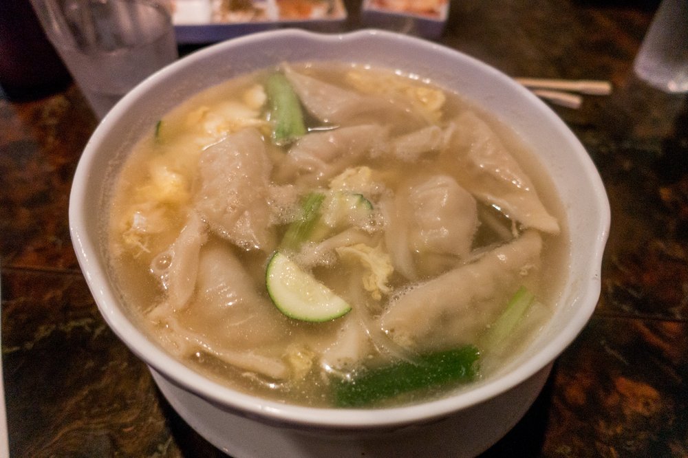 Order Dumpling Soup with Vegetables and Egg food online from 707 Sutter store, San Francisco on bringmethat.com