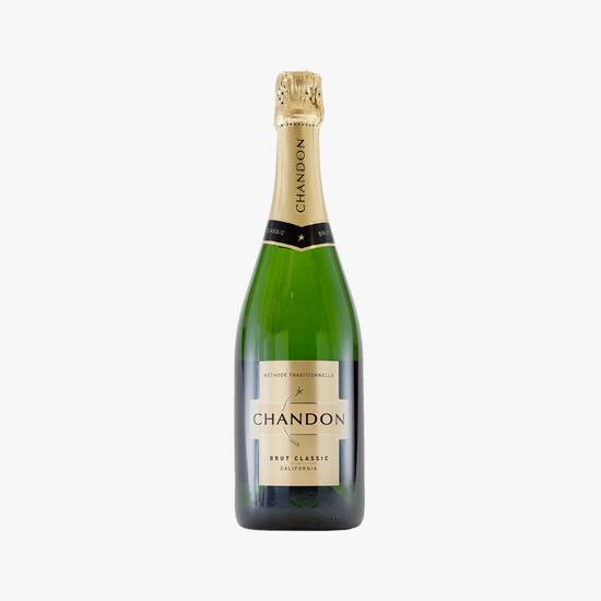 Order Chandon Brut 750ml | 13% abv food online from Pink Dot Logan Heights store, San Diego on bringmethat.com